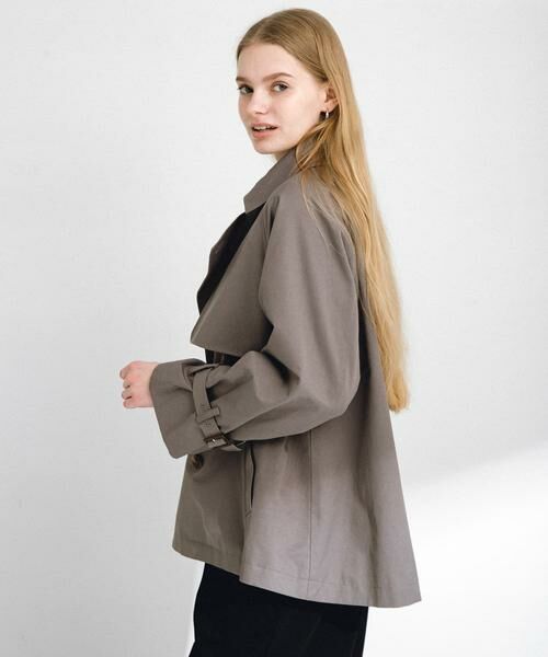 Sonny Label / サニーレーベル トレンチコート | 撥水ショートトレンチコート | 詳細17