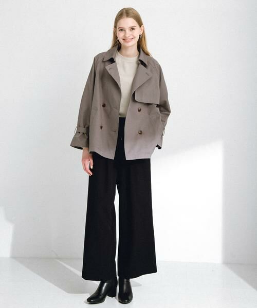 Sonny Label / サニーレーベル トレンチコート | 撥水ショートトレンチコート | 詳細19