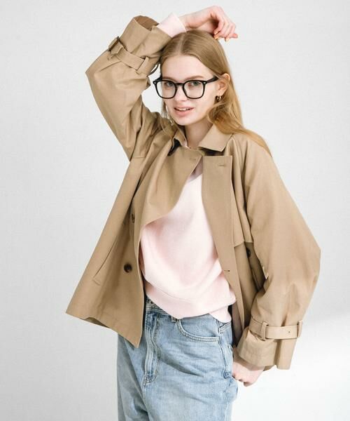 Sonny Label / サニーレーベル トレンチコート | 撥水ショートトレンチコート | 詳細27