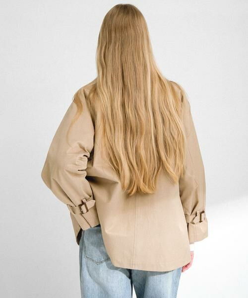 Sonny Label / サニーレーベル トレンチコート | 撥水ショートトレンチコート | 詳細29
