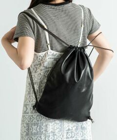 エンボスロゴナップサック