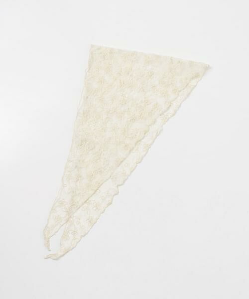 Sonny Label / サニーレーベル マフラー・ショール・スヌード・ストール | チュールエンブロイダリーストール | 詳細7