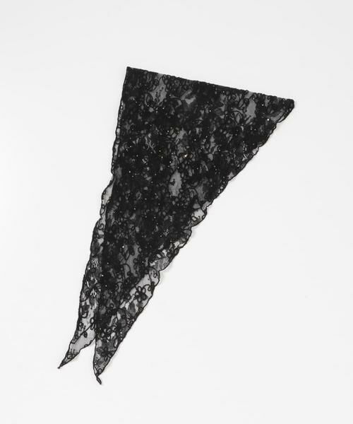 Sonny Label / サニーレーベル マフラー・ショール・スヌード・ストール | チュールエンブロイダリーストール | 詳細14