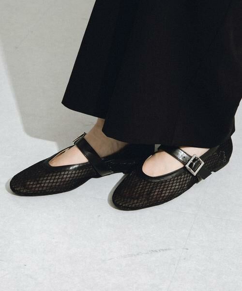 Sonny Label / サニーレーベル シューズ | メッシュストラップフラットシューズ | 詳細8