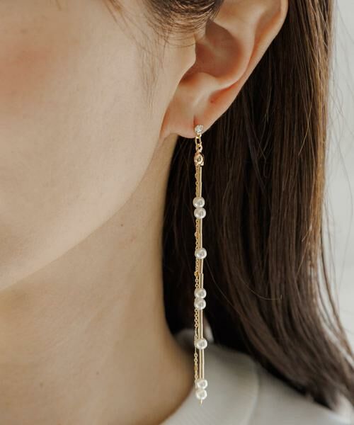 Sonny Label / サニーレーベル ピアス・イヤリング | スウィングパールピアス | 詳細1