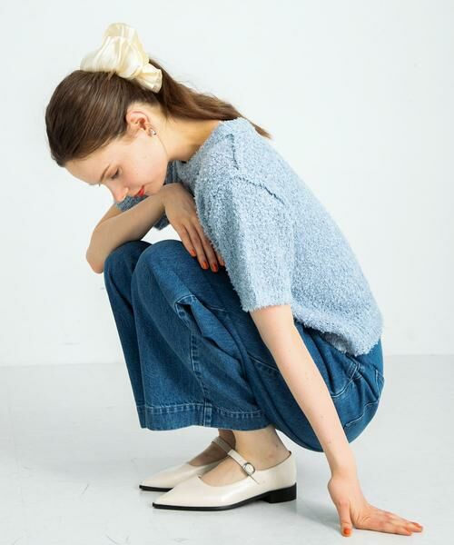 Sonny Label / サニーレーベル ヘアゴム・シュシュ | シャイニーサテンフレアシュシュ | 詳細3