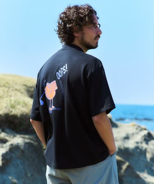 Sonny Label / サニーレーベル Tシャツ | OOPS×RYUAMBEモックネックTEE | 詳細23