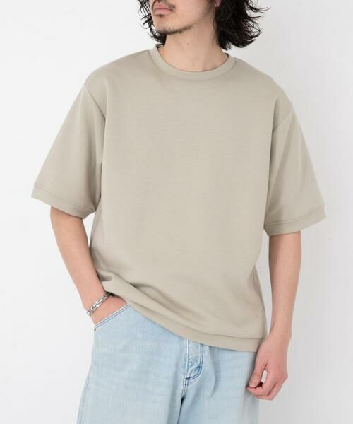 Sonny Label / サニーレーベル Tシャツ | シルキーダンボールニットTシャツ | 詳細1