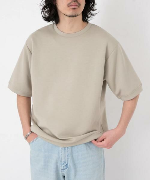 Sonny Label / サニーレーベル Tシャツ | シルキーダンボールニットTシャツ | 詳細2