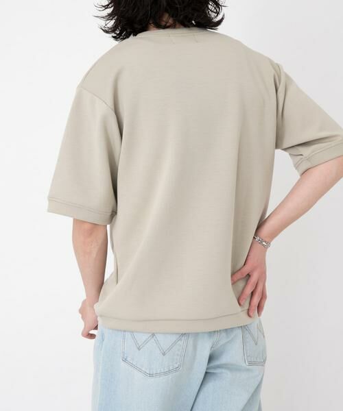 Sonny Label / サニーレーベル Tシャツ | シルキーダンボールニットTシャツ | 詳細4