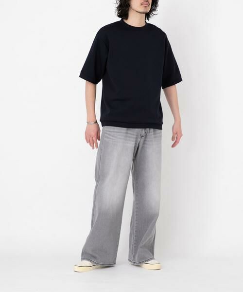 Sonny Label / サニーレーベル Tシャツ | シルキーダンボールニットTシャツ | 詳細15