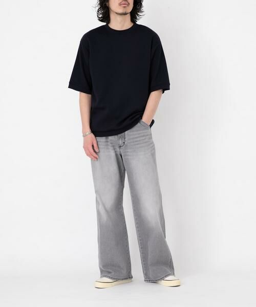 Sonny Label / サニーレーベル Tシャツ | シルキーダンボールニットTシャツ | 詳細16