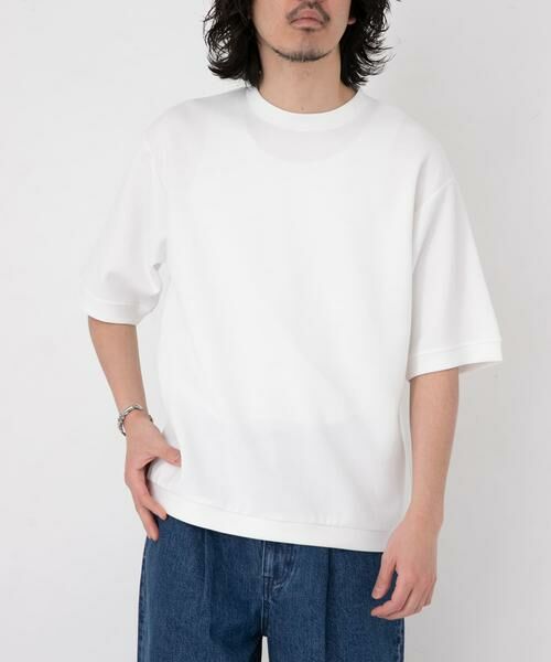 Sonny Label / サニーレーベル Tシャツ | シルキーダンボールニットTシャツ | 詳細20