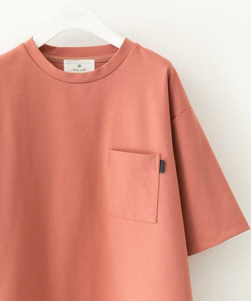 Sonny Label/サニーレーベル ポンチポケット付ショートスリーブTシャツ オレンジ XL Sonny Label/サニーレーベル ポンチポケット付ショートスリーブTシャツ オレンジ XL