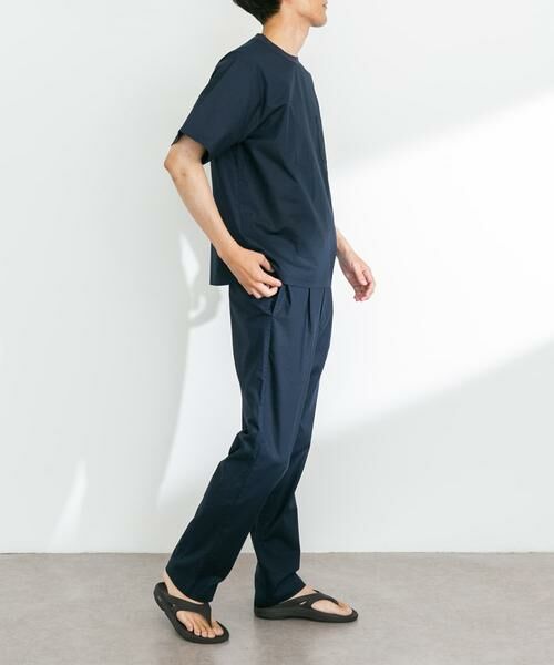 Sonny Label / サニーレーベル Tシャツ | 『接触冷感/イージーケア』リネン混ショートスリーブTシャツ | 詳細7