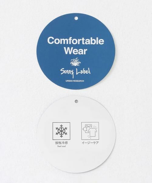 Sonny Label / サニーレーベル Tシャツ | 『接触冷感/イージーケア』リネン混ショートスリーブTシャツ | 詳細21
