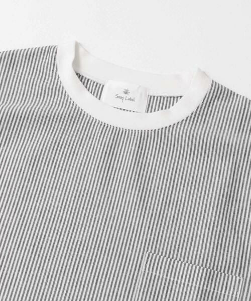 Sonny Label / サニーレーベル Tシャツ | 『接触冷感/イージーケア』リネン混ショートスリーブTシャツ | 詳細18