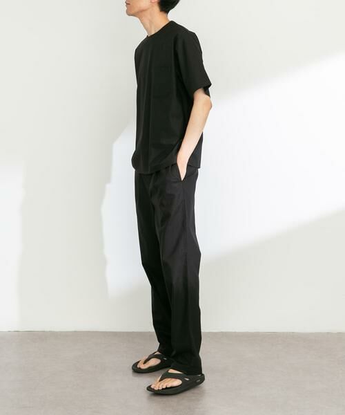 Sonny Label / サニーレーベル Tシャツ | 『接触冷感/イージーケア』リネン混ショートスリーブTシャツ | 詳細27