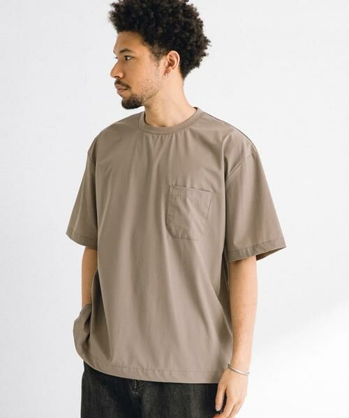 Sonny Label/サニーレーベル 『接触冷感/吸水速乾/UVカット』Breeze Fit クルーネックTシャツ ベージュ系その他 L Sonny Label/サニーレーベル 『接触冷感/吸水速乾/UVカット』Breeze Fit クルーネックTシャツ ベージュ系その他 L