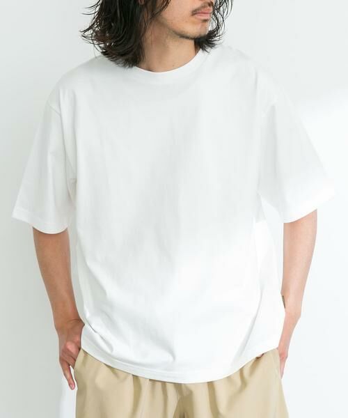 Sonny Label/サニーレーベル 『接触冷感/吸水速乾/UVカット』HIGH COOL ショートスリーブTシャツ オフホワイト L Sonny Label/サニーレーベル 『接触冷感/吸水速乾/UVカット』HIGH COOL ショートスリーブTシャツ オフホワイト L