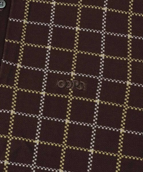 Sonny Label / サニーレーベル ニット・セーター | OOPSチェック柄ニットポロシャツ | 詳細11