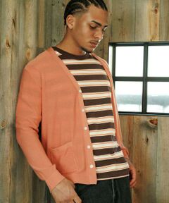 Sonny Label / サニーレーベル カーディガン・ボレロ | リネン混ニットカーディガン