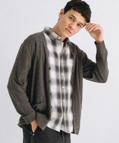 Sonny Label / サニーレーベル カーディガン・ボレロ | リネン混ニットカーディガン