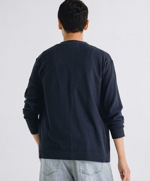 Sonny Label / サニーレーベル カーディガン・ボレロ | リネン混ニットカーディガン | 詳細3