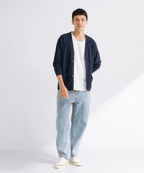 Sonny Label / サニーレーベル カーディガン・ボレロ | リネン混ニットカーディガン | 詳細5