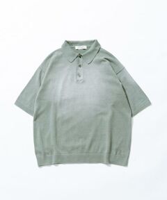 Sonny Label / サニーレーベル ニット・セーター | ピグメントニットポロシャツ