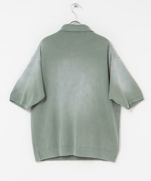 Sonny Label / サニーレーベル ニット・セーター | ピグメントニットポロシャツ | 詳細11