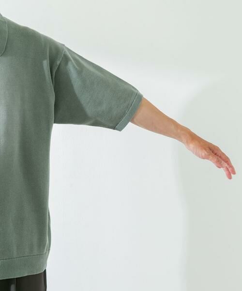 Sonny Label / サニーレーベル ニット・セーター | ピグメントニットポロシャツ | 詳細8