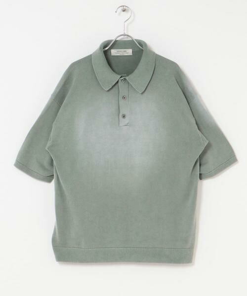 Sonny Label / サニーレーベル ニット・セーター | ピグメントニットポロシャツ | 詳細9