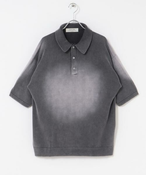 Sonny Label / サニーレーベル ニット・セーター | ピグメントニットポロシャツ | 詳細17