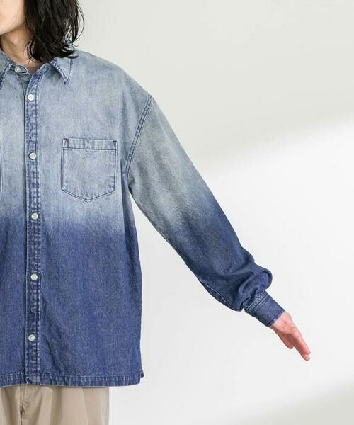 Sonny Label / サニーレーベル シャツ・ブラウス | リラックスフィットデニムシャツ | 詳細17