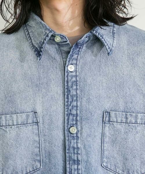 Sonny Label / サニーレーベル シャツ・ブラウス | リラックスフィットデニムシャツ | 詳細18