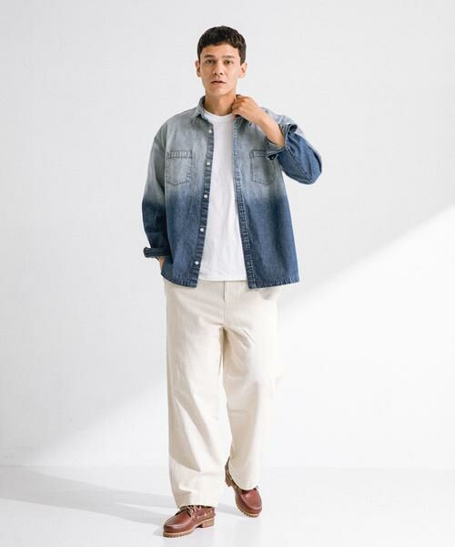 Sonny Label / サニーレーベル シャツ・ブラウス | リラックスフィットデニムシャツ | 詳細6