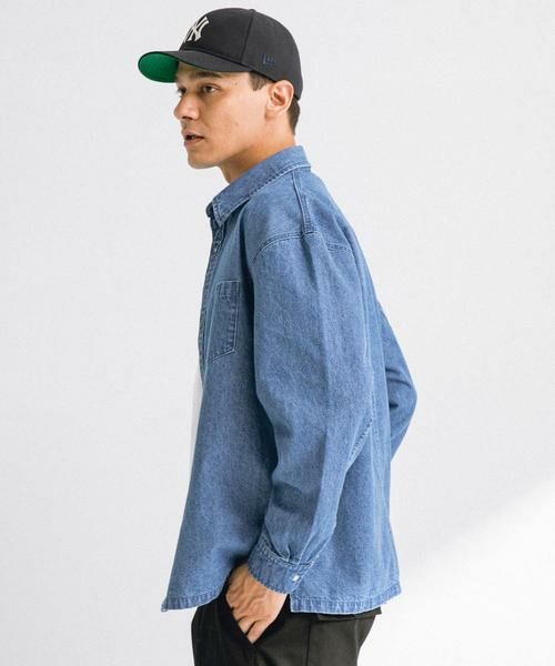 Sonny Label / サニーレーベル シャツ・ブラウス | リラックスフィットデニムシャツ | 詳細25