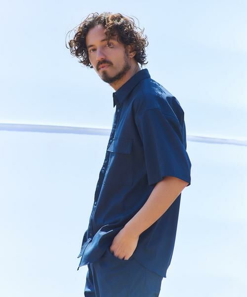 Sonny Label / サニーレーベル シャツ・ブラウス | OOPSノビイルダブルポケットシャツ | 詳細1