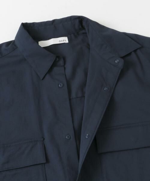 Sonny Label / サニーレーベル シャツ・ブラウス | OOPSノビイルダブルポケットシャツ | 詳細4