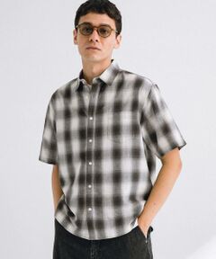 Sonny Label / サニーレーベル シャツ・ブラウス | 『吸水速乾/接触冷感』リネン混ハーフスリーブシャツ