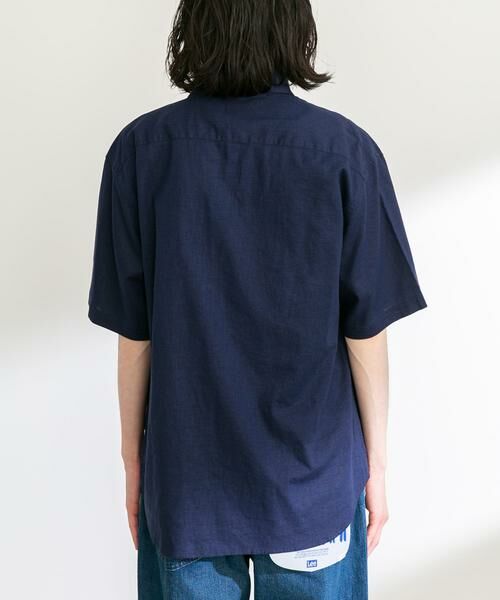 Sonny Label / サニーレーベル シャツ・ブラウス | 『吸水速乾/接触冷感』リネン混ハーフスリーブシャツ | 詳細26