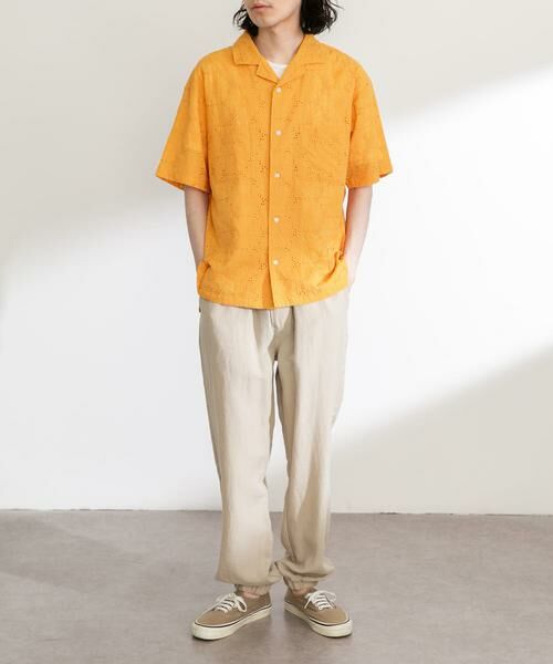 Sonny Label / サニーレーベル シャツ・ブラウス | レース刺繍ショートスリーブシャツ | 詳細18