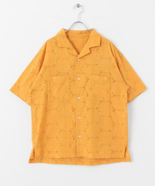 Sonny Label / サニーレーベル シャツ・ブラウス | レース刺繍ショートスリーブシャツ | 詳細21