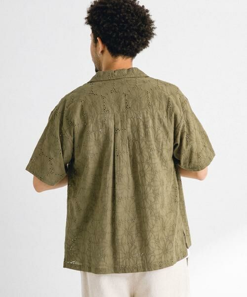 Sonny Label / サニーレーベル シャツ・ブラウス | レース刺繍ショートスリーブシャツ | 詳細25