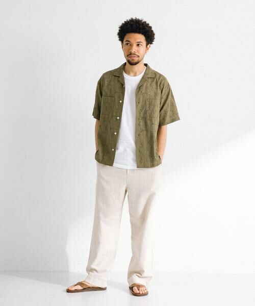 Sonny Label / サニーレーベル シャツ・ブラウス | レース刺繍ショートスリーブシャツ | 詳細28