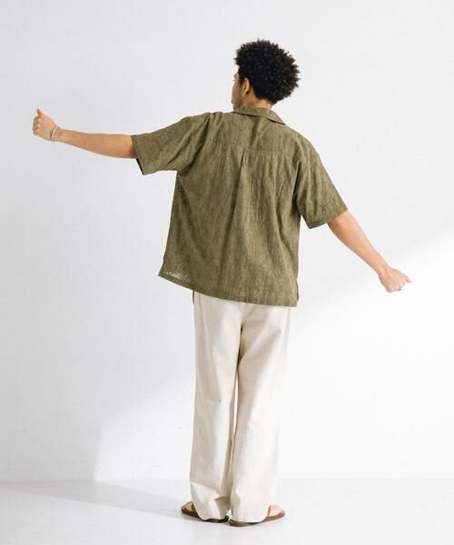 Sonny Label / サニーレーベル シャツ・ブラウス | レース刺繍ショートスリーブシャツ | 詳細30