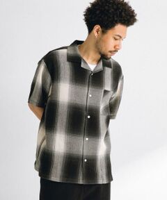 Sonny Label / サニーレーベル シャツ・ブラウス | オンブレチェックショートスリーブシャツ