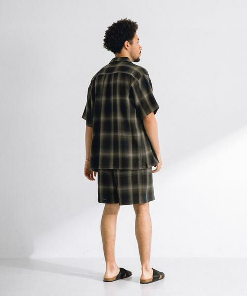 Sonny Label / サニーレーベル シャツ・ブラウス | オンブレチェックショートスリーブシャツ | 詳細10