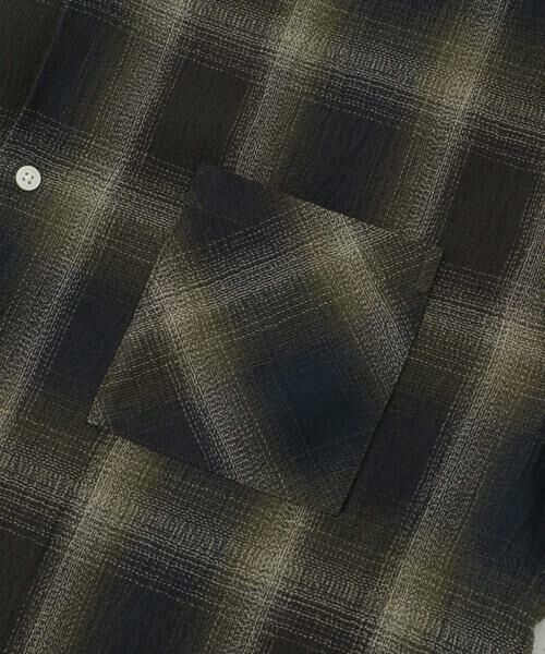 Sonny Label / サニーレーベル シャツ・ブラウス | オンブレチェックショートスリーブシャツ | 詳細17